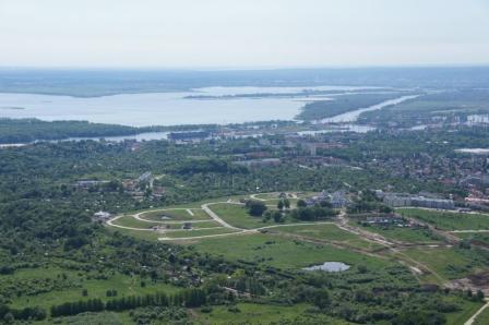 Zdjęcie lotnicze Osiedla Małe Błonia 2013r.